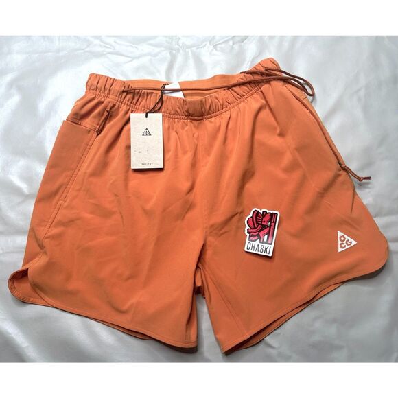 Nike Men's small ACG Dri Fit New Sands 6” Running Shorts Monarch DN3955-815 - Picture 1 of 9